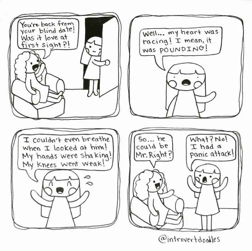 wat te doen bij het daten van een introverte
