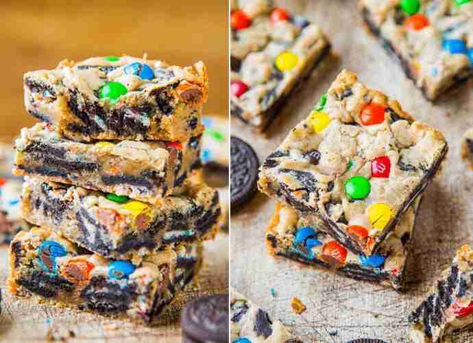 Om zoete cravings te stillen: M&M's en oreo repen