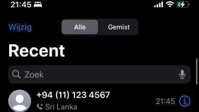 Oproep Gemist Nummer Uit Sri Lanka