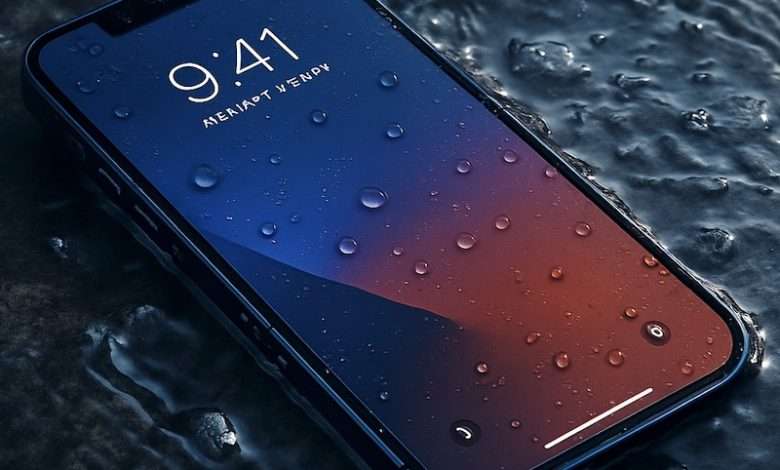 Iphone 13 In Het Water
